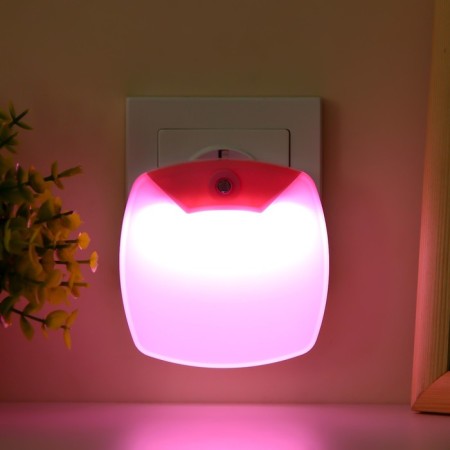 A nightlight with a light sensor "night" LED mix 8.8x1.8x8.8 cm Risalux-3