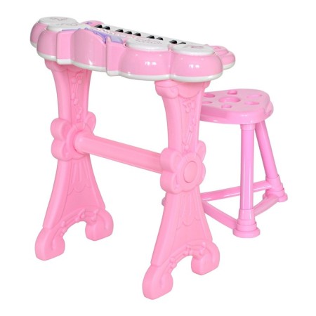 Musical Children's Center "Piano", pink color-1
