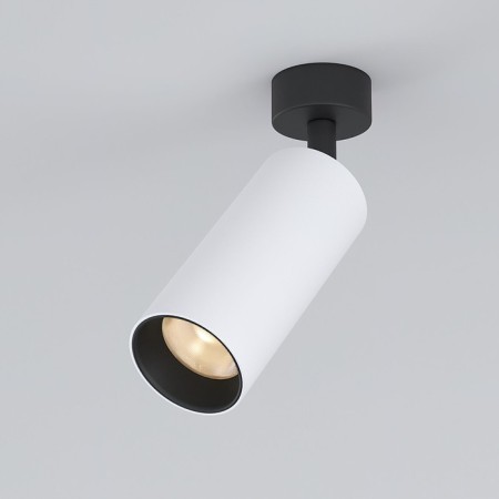 Lamp ceiling Elektrostandard, Diffe Led 10 W, 57x52x175 mm, IP20, white, black color