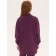 Sweatshirt for girls, height 128 cm, burgundy color