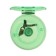 Inertial coil, plastic, diameter 5.5 cm, green color, 806s
