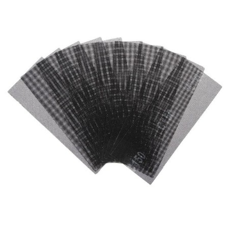 The mesh is abrasive tundra, waterproof, corundum, 115 x 280 mm, P150, 10 pcs.