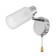 Bra with switch 59384/1 E14 40W chrome 15x8x13 cm