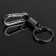 Cartage keychain, clamp, dark chrome