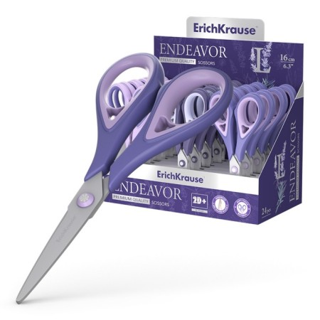 Scissors 16cm Erichkrause Endeavor Lavender, display
