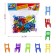 Board game "On 4 legs", large version, 70 chairs, 2-4 players, 5+