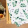 Bath sheet "Eucalypt" 150x180 ± 5 cm, 100% cotton, waffle canvas, 160 g/m2