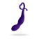 Anal plug WLAP, silicone, purple color, 16 cm, d = 2.5 cm
