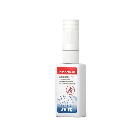 Erichkrause Arctic White, 12 ml correcting liquid, with a plastic tip