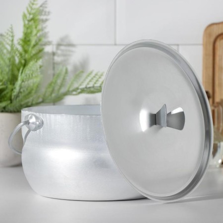Tourist pot, 3 l, aluminum cover-1