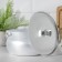 Tourist pot, 3 l, aluminum cover