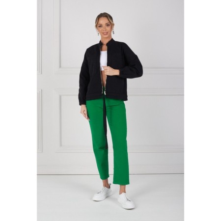 Women's jacket Eliseeva Olesya, size 48, black color-3