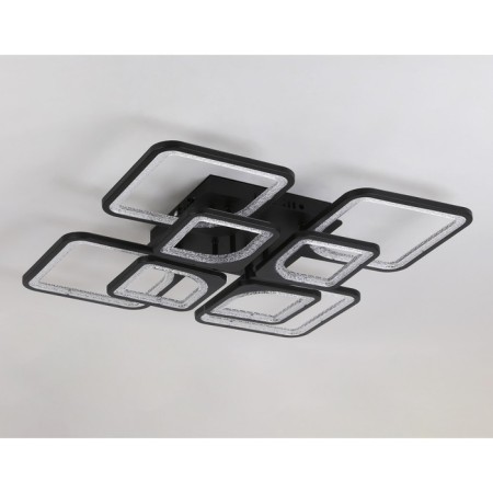 LED ceiling LED with Ambrella Light, Original, FA4424, 8XLED, 150 W, 11250LUM, 3000-6400K, Black Color Black-5