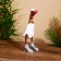 Souvenir "Duck in a wedding outfit" tree 27 cm