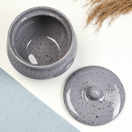 Ceramic pot for baking No. 10, 1.3l / 16x13cm, fog-3