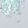 Decor for creativity Plastic "Executed Crystal" set of 60 pcs turquoise 0.8x0.6 cm