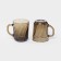 ALTA MAREA table set, 19 objects, brown color