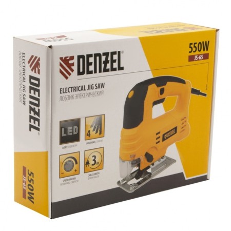 Electric jigsaw Denzel 27101, JS-65, 550 W, 65 mm-16