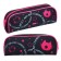 Penal soft, 1 department, 80 x 210 x 40 mm, voluminous, Hatber, Moore-Lamur, Black/Pink NPK_65214