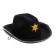 Kalmoye children's hat "Main Sheriff", district. 52-54, black color
