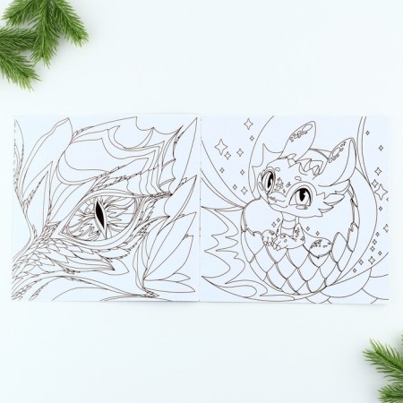 Album for inspiration "Fairytale Dragon", 20 pages-4