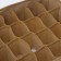 Organizer for storing linen of the Points, 24 cells, 30 × 30 × 10 cm, beige color