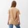 Female T -shirt, beige color, size 44