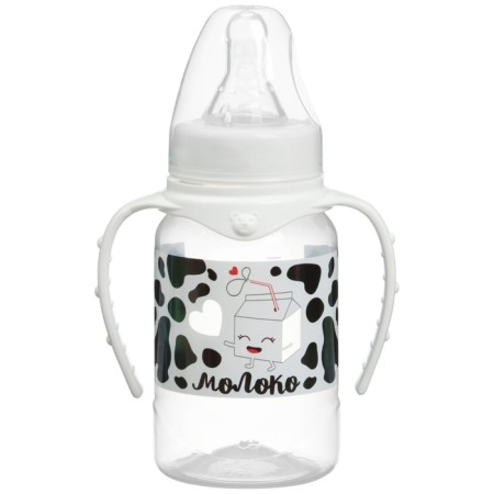 A set of bottles for feeding "I love milk" 150 and 250 ml-8