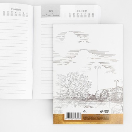 Diary "Leo on Weiner", 52 sheets, 10 x 14 cm-1