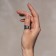 Ring "Jewel" belt, color black silver, dimensionless