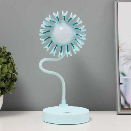 Sandy table lamp LED 4W USB AKB Blue 11.7x14.5x18 cm-5