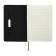 Leduced Diary A5, 96l, Lin, Holder for phone/tablet/handles, black