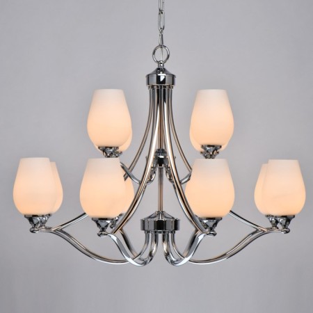 Palermo chandelier, size 93x285x93 cm, 720W 12XE27 IP 20-6