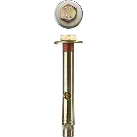 Anchor bolt of the bison, with a plastic ring, galvanized, 12x110 mm, 15 pcs-1
