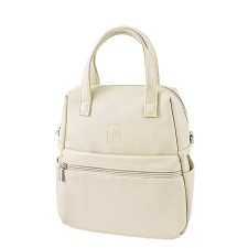Backpack, lightning department, beige color 27x18x10cm