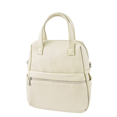 Backpack, lightning department, beige color 27x18x10cm