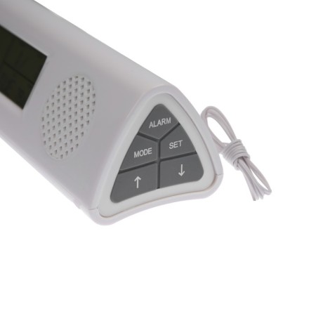 Sakura SA-8521, electronic, an alarm clock, radio, lantern, 3HAAA, white-3