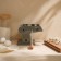 Sl Home Lapsher "olive Grove", 23 × 23.5 × 18.5 cm, olive color