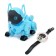 Robot Dog "Pappy", with programming, on the control panel, interactive: sound, light, on the battery, blue