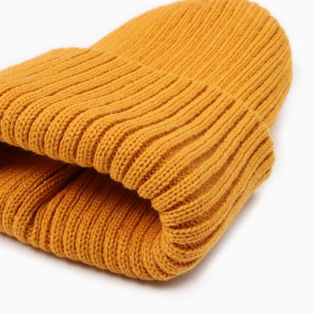 Children's hat, mustard color, size 54-56-1