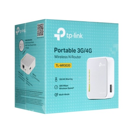 Wi-Fi router TP-Link TL-MR3020, 300 Mbit/s, 1 port 100 Mbps, white-11