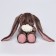 Soft toy "Li with white flowers", 25 cm