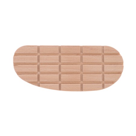 Kerbl wooden block for hooves, 13 cm-1