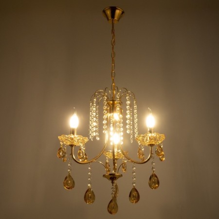 Causteen 06412/3 fgd gold/crystal 3x40W E14 48x48x96cm-2