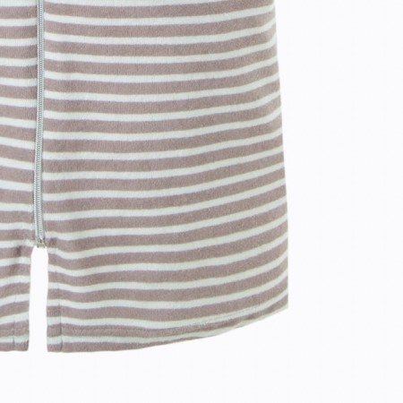 Women's robe, coffee color, size 54-10