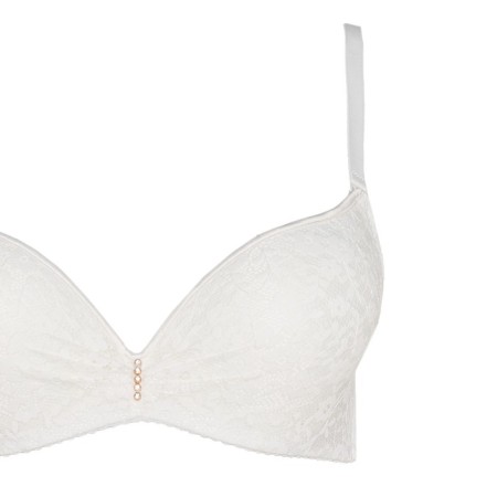 Women's bra, white color, size 75V-1