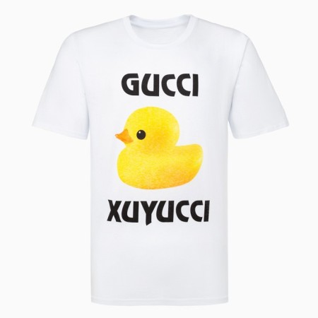 Male Gucci Xuyucci T -shirt, white color, size 58-5