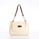 Bag-tout on lightning, beige color