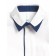 Short -sleeve shirt for Pelican boy, height 152 cm, white color