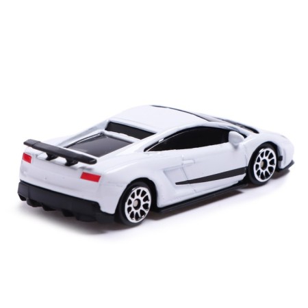 Metal machine Lamborghini Gallardo LP 570-4 Superleggera, 1: 64, white color-2